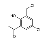 1-(5-CHLORO-3-CHLOROMETHYL-2-HYDROXY-PHENYL)-ETHANONE picture