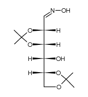 2-O,3-O:5-O,6-O-Diisopropylidene-D-mannose oxime Structure