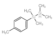 [dimethyl-(4-methylphenyl)silyl]-dimethyl-silicon Structure