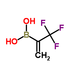 Alpha-(三氟甲基)乙烯硼酸结构式
