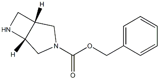 (1R,5R)-3-Cbz-3,6-diaza-bicyclo[3.2.0]heptane Structure