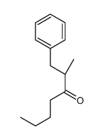 (2S)-2-methyl-1-phenylheptan-3-one Structure