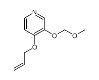 Pyridine, 3-(methoxymethoxy)-4-(2-propenyloxy)- (9CI) structure