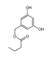 Butanoic acid, (3,5-dihydroxyphenyl)methyl ester (9CI) Structure