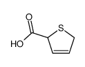 2,5-dihydrothiophene-2-carboxylic acid Structure