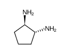 (+/-)-trans-cyclopentane-1,2-diamine结构式