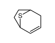 8-thiabicyclo[3.2.1]oct-3-ene结构式