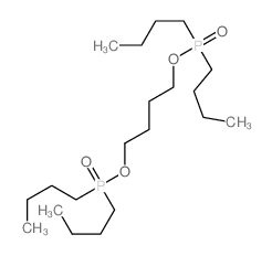 1-(butyl-(4-dibutylphosphoryloxybutoxy)phosphoryl)butane structure