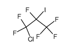 1-chloro-1,1,2,3,3,3-hexafluoro-2-iodopropane结构式