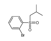 1-bromo-2-(2-methylpropylsulfonyl)benzene结构式