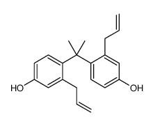 4-[2-(4-hydroxy-2-prop-2-enylphenyl)propan-2-yl]-3-prop-2-enylphenol Structure