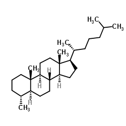 (4α,5α)-4-Methylcholestane结构式