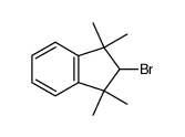 2-Brom-1,1,3,3-tetramethyl-indan Structure