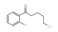 5-chloro-1-(2-fluorophenyl)pentan-1-one结构式