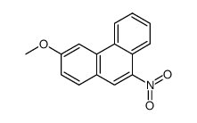 methyl-(9-nitro-[3]phenanthryl)-ether Structure