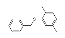 benzyl-(2,5-dimethyl-phenyl)-sulfide Structure