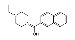 N-[2-(Diethylamino)ethyl]-2-naphthalenecarboxamide Structure