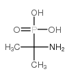 1-Amino-1-methylethanephosphonic acid structure
