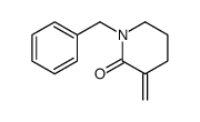 1-苄基-3-亚甲基-2-哌啶酮结构式