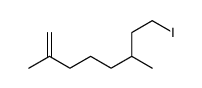 8-iodo-2,6-dimethyloct-1-ene Structure