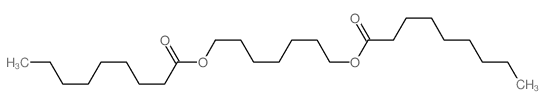 Nonanoic acid, 1,7-heptanediyl ester (9CI) Structure