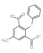 Benzene,5-methyl-1,3-dinitro-2-(phenylthio)- picture