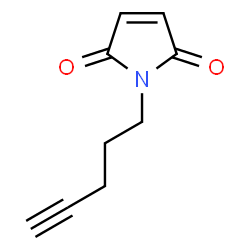 1H-Pyrrole-2,5-dione,1-(4-pentynyl)-(9CI) structure
