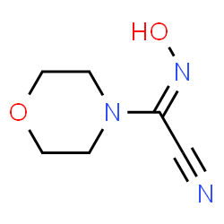 Morpholine,4-[cyano(hydroxyimino)methyl]- (9CI)结构式