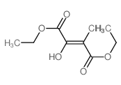 ethyl (Z)-4-ethoxy-4-hydroxy-3-methyl-2-oxo-but-3-enoate Structure