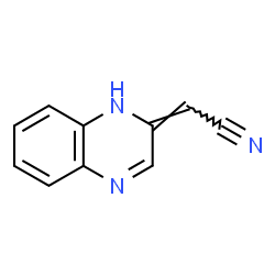 -delta-2(1H),-alpha--Quinoxalineacetonitrile (8CI) Structure