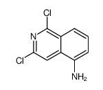 1,3-dichloroisoquinolin-5-amine structure