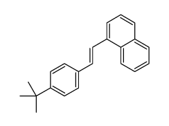 1-[2-(4-tert-butylphenyl)ethenyl]naphthalene Structure