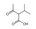 2-Acetyl-3-methylbutyric acid Structure