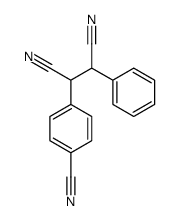 2-(4-cyanophenyl)-3-phenylbutanedinitrile结构式