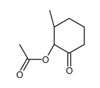 [(1S,2S)-2-methyl-6-oxocyclohexyl] acetate结构式