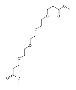 methyl 3-[2-[2-[2-(3-methoxy-3-oxopropoxy)ethoxy]ethoxy]ethoxy]propanoate Structure