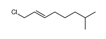 1-chloro-7-methyloct-2-ene结构式
