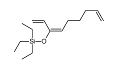 triethyl(nona-1,3,8-trien-3-yloxy)silane Structure