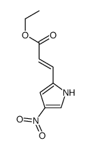 ethyl 3-(4-nitro-1H-pyrrol-2-yl)prop-2-enoate Structure
