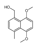 (5,8-dimethoxy-4-methylnaphthalen-1-yl)methanol结构式