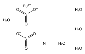 EUROPIUM(III) NITRATE HYDRATE structure