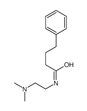 N-[2-(Dimethylamino)ethyl]-4-phenylbutyramide结构式