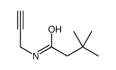 3,3-dimethyl-N-prop-2-ynylbutanamide Structure