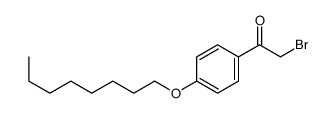 2-bromo-1-(4-octoxyphenyl)ethanone Structure