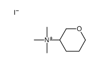 trimethyl(oxan-3-yl)azanium,iodide结构式