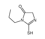 3-Propyl-2-thioxo-4-imidazolidinone结构式