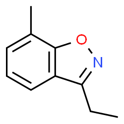 1,2-Benzisoxazole,3-ethyl-7-methyl-(9CI) picture