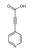 2-Propynoic acid, 3-(4-pyridinyl)- (9CI) structure