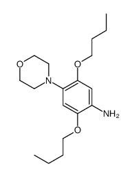 2,5-dibutoxy-4-morpholinoaniline结构式