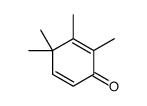2,3,4,4-tetramethylcyclohexa-2,5-dien-1-one Structure